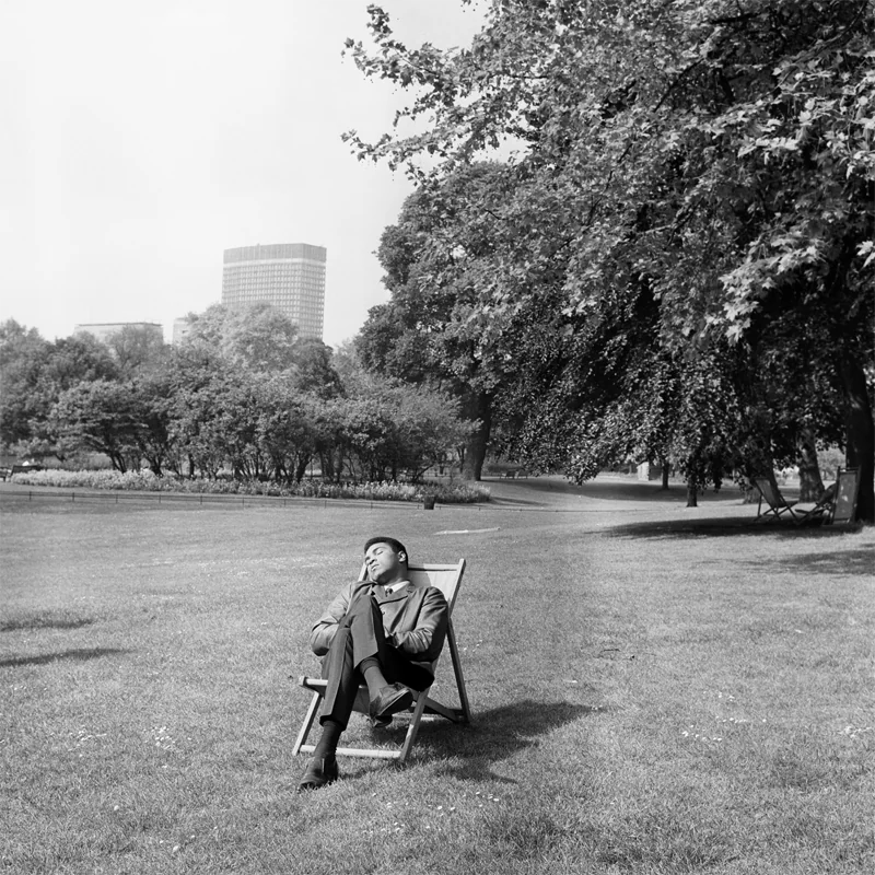 Muhammad Ali resting