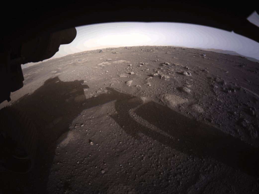 Jezero Crater as observed by Perseverance