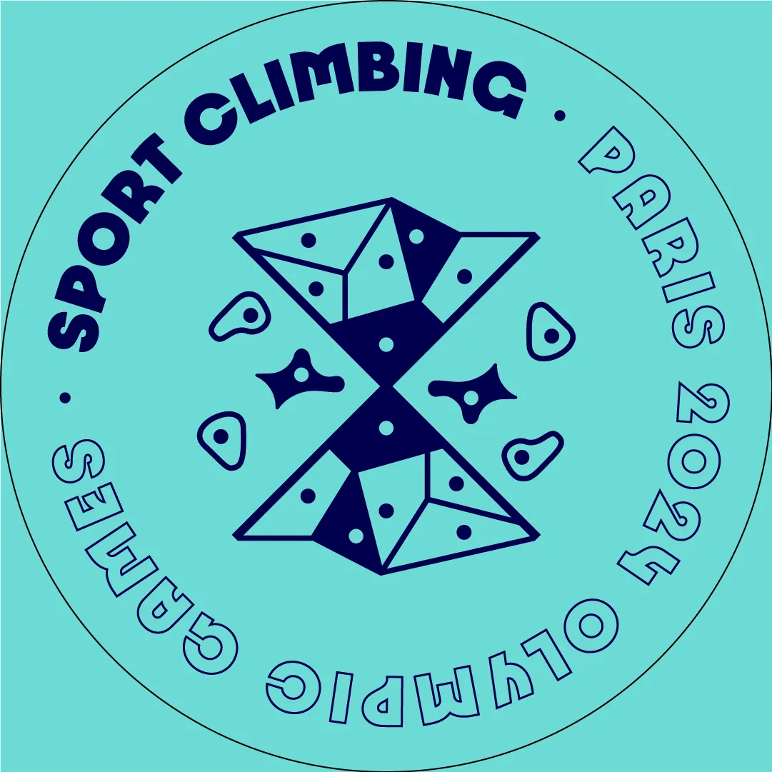 Sport Climbing Pictogram